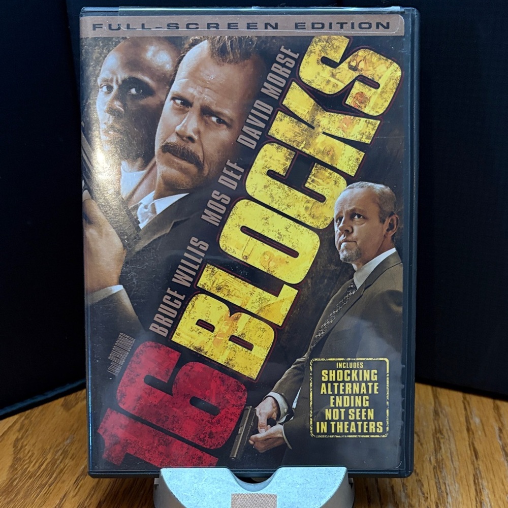 16 Blocks Full-Screen Edition DVD